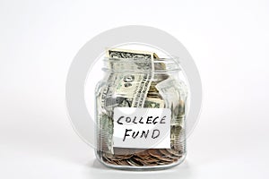 College Fund Money Jar