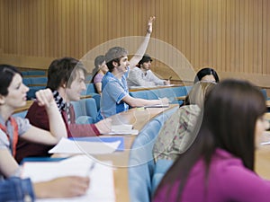 College Students Lecture Room