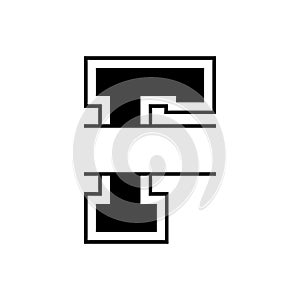 College varsity letter and number EPS vector