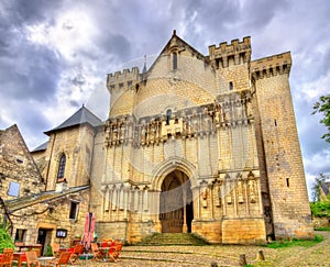 Collegiale Saint-Martin de Candes, a church on the bank of the Vienne, France