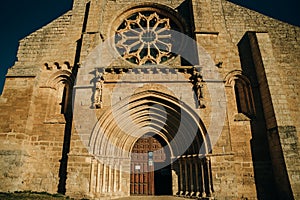 Collegiate Church of Nuestra Senora del Manzano, Castrojeriz - nov, 2021