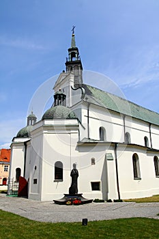 Collegiate church in Pultusk photo