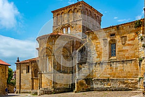 Collegiate Church of Santa Juliana in Santillana del Mar in Spai