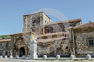 Collegiate church of Santa Maria de Arbas Leon in Spain photo