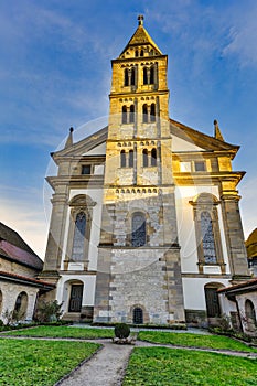 The Collegiate Church of St. Nicholas , Grosscomburg Monastery, Schwäbisch-Hall, Baden-Württemberg, Germany