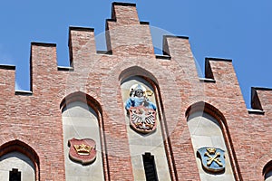 Collegium Novum building of the Jagiellonian University. Krakow. Poland