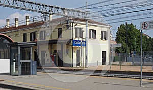 Collegno train station in Collegno