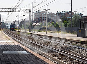 Collegno train station in Collegno