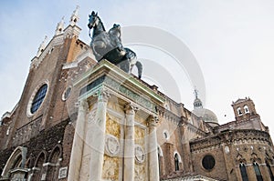 ColleoniÂ´s Monument at Venice, Italy