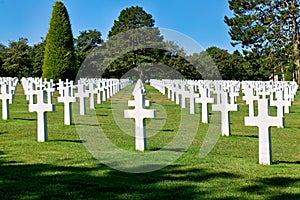  . Francia. americano cimitero un monumento. sul cimitero 