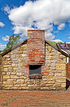 The colliery houses in the pit village at Beamish Village