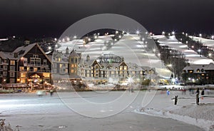 Collingwood Hotel and Slopes Under Lights