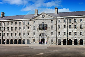 Collins Barracks Dublin main entrance
