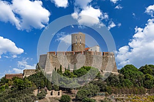 Collioure, coastal village in the south of France, Mediterranean sea, Languedoc Roussillon, Pyrenees Orientales, Fort