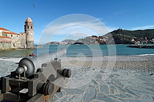 Collioure harbor