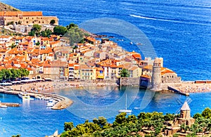 Collioure- Scenic and Historic Bay City, South of France