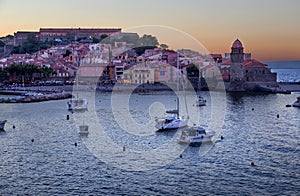 Collioure in the Vermilion coast, France