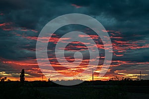 The collors of the sky