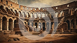 Collosseum Rome - amazing illustration stylish and eyecatching