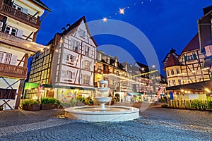 Night View of Colmar Tropicale Bukit Tinggi Pahang photo