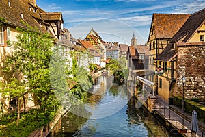 Colmars Little Venice - Colmar, Alsace, France, Europe