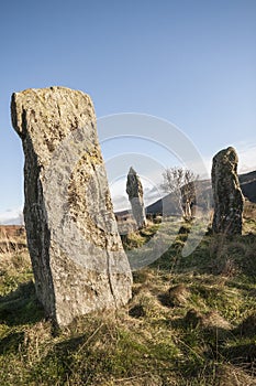 Colmeallie Stones in Glen Esk.