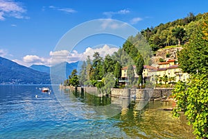 Colmegna on Lago Maggiore in northern Italy