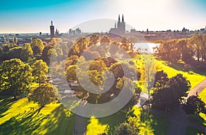 Cologne from above