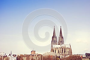 Cologne Cathedral and Bridge, Germany