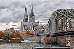 Cologne Cathedral and Hohenzollern Bridge, Cologne