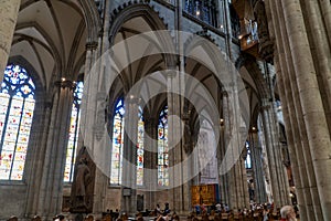 Cologne Cathedral Interior, Cologne Germany