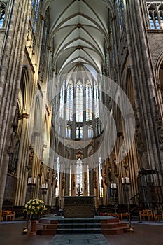 Cologne Cathedral Interior, Cologne Germany