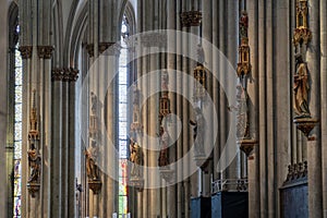 Cologne Cathedral Interior, Cologne Germany