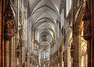 Cologne Cathedral Interior Vault