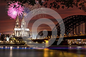 Cologne cathedral light festival