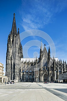 Cologne Cathedral And Roncalliplatz, Germany