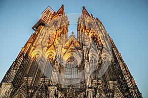 Cologne Cathedral towers