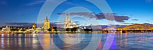 Cologne city skyline panorama - Germany