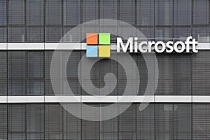 Microsoft office building in Cologne, Germany