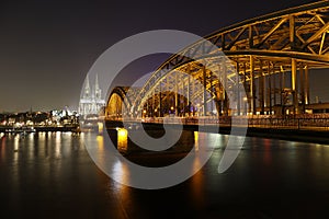 Cologne Germany nightscape
