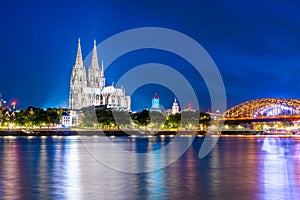 Cologne at night