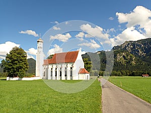 Saint Coloman Church - Schwangau Allgau Bavaria Germany photo