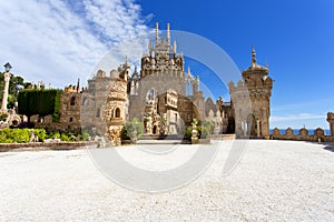 Castillo en memoria de sobre el 