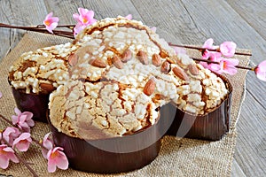 Colomba easter cake
