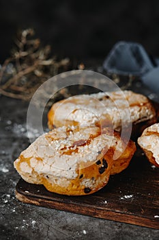 colombe pasquali, typical italian easter breads photo