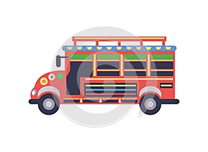 colombia chiva bus photo