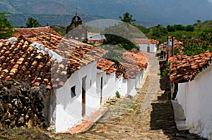 Colombia, Colonial village of Guane photo