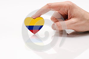 Colombia flag. Love and respect Colombia.