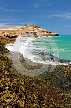 Colombia, Pilon de azucar beach in La Guajira