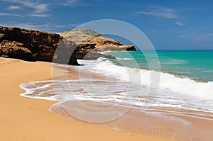 Colombia, Pilon de azucar beach in La Guajira